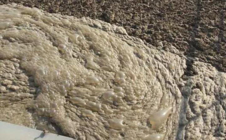 泡沫沒有及時處理 泡沫沒有及時處理